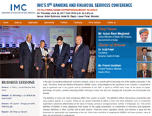 Tablet Screenshot of imcbankingconference.com